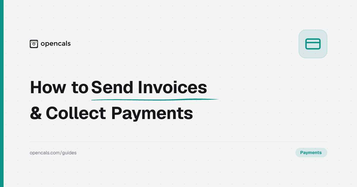 How to Send Invoices and Collect Payments for Bookings